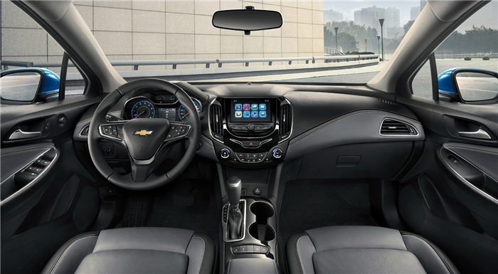 雪佛兰全新科鲁兹两厢版内饰官图宣布 将于一季度上市