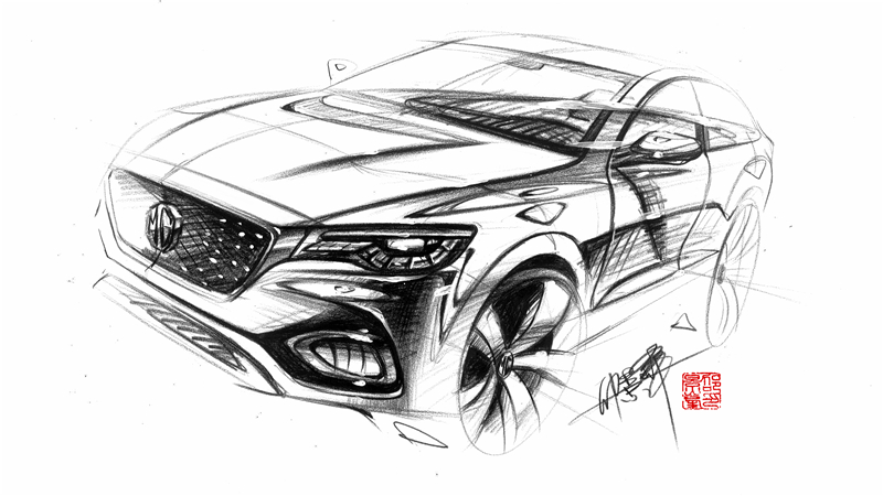 MG X-motion Concept看法车量产版命名为名爵HS  性感爆表催动荷尔蒙爵醒