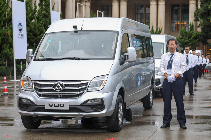 “国宾品质”护航首届进博会，，200台jbo竞博大通V80正式交付