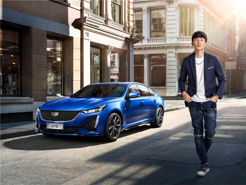 林俊杰代言新美式格调轿车凯迪拉克CT5