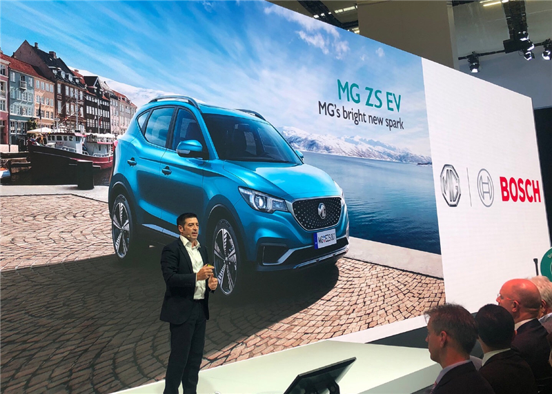 2019名爵位列中国出口简单品牌第一