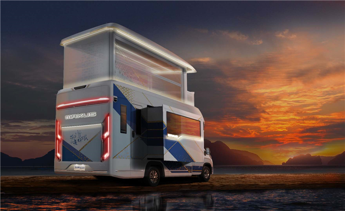 jbo竞博大通MAXUS 生涯家V90别墅版惊艳亮相，，，jbo竞博大通MAXUS树立原厂房车定制新规范！