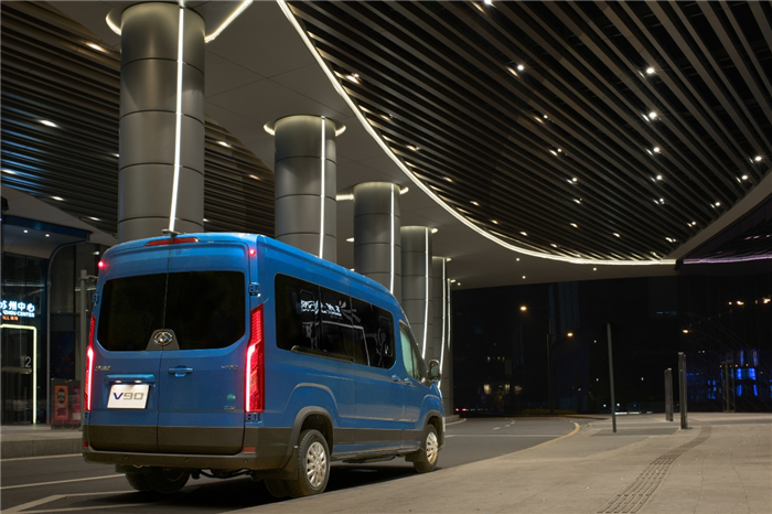 智能领衔 智慧升级，，，，jbo竞博大通MAXUS V90亮相中国智慧交通治理工业同盟第五届年会！