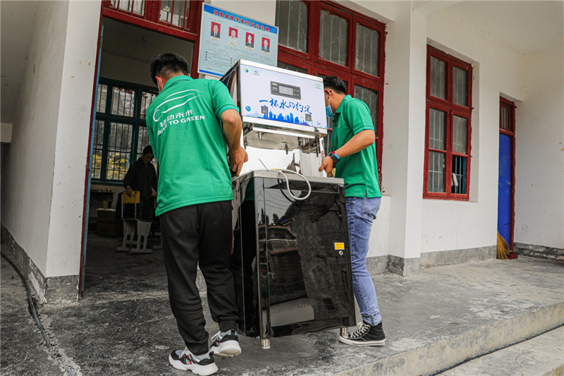 “绿动未来”深入湖南山区