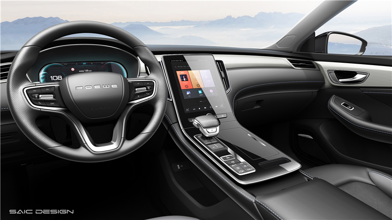  荣威i6 MAX内饰曝光，，搭载燃油轿车唯一全景天幕！