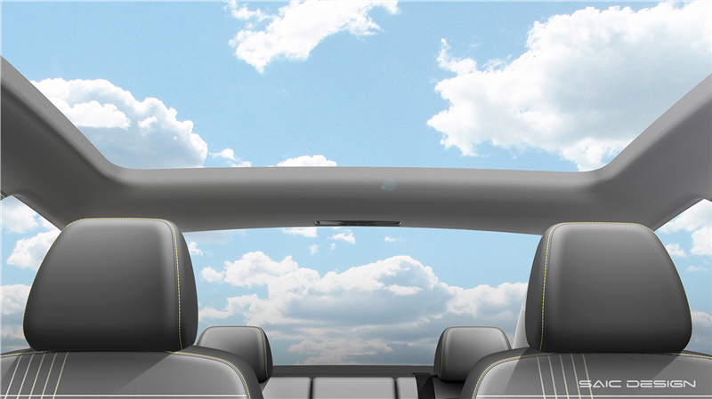  荣威i6 MAX内饰曝光，，搭载燃油轿车唯一全景天幕！