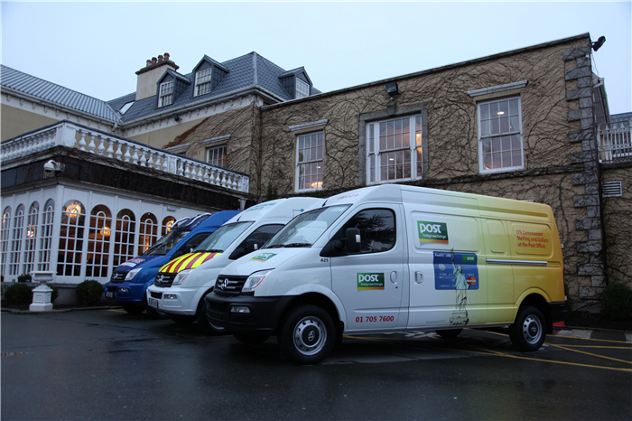 jbo竞博大通260台V80交付爱尔兰国家邮政