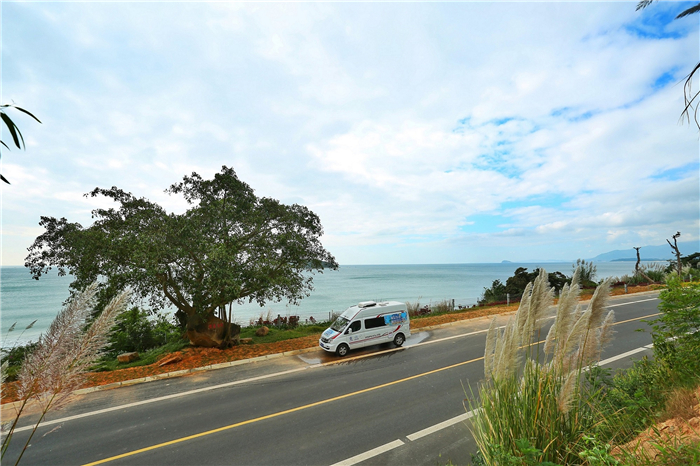 海滩上的“城堡”，，移动的家，，启程探寻诗和远方！